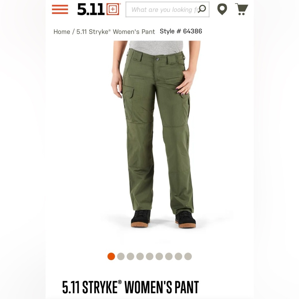 5.11 Tactical Women's Stryke Pant - Olive Green